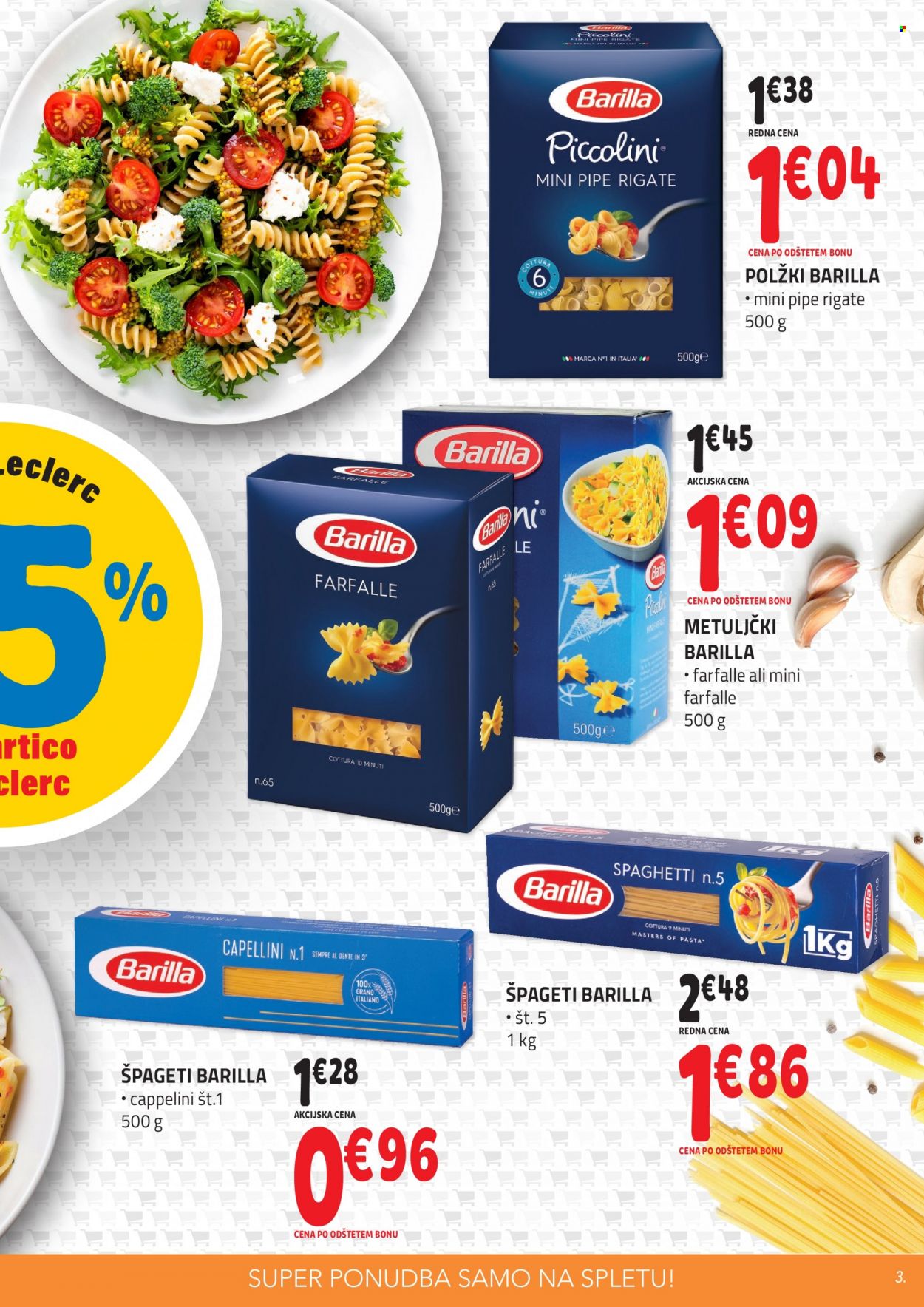 E.Leclerc katalog - 22.6.2022 - 2.7.2022. Stran 3