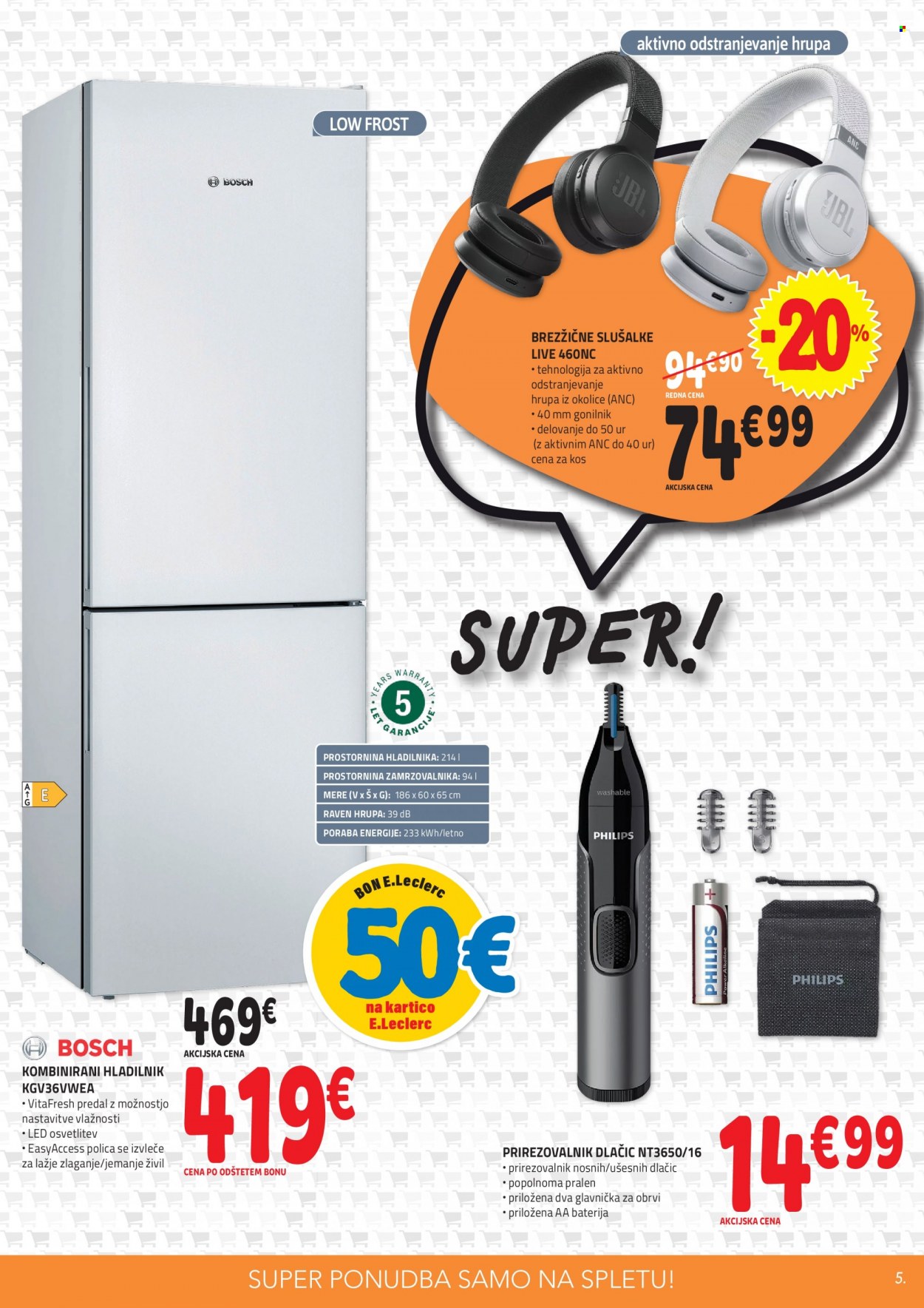 E.Leclerc katalog - 22.6.2022 - 2.7.2022. Stran 5