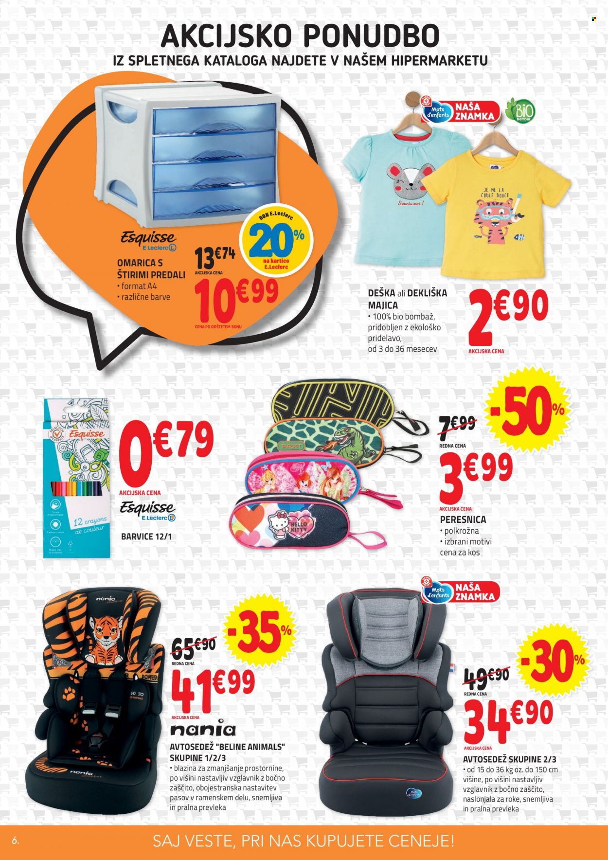 E.Leclerc katalog - 22.6.2022 - 2.7.2022. Stran 6