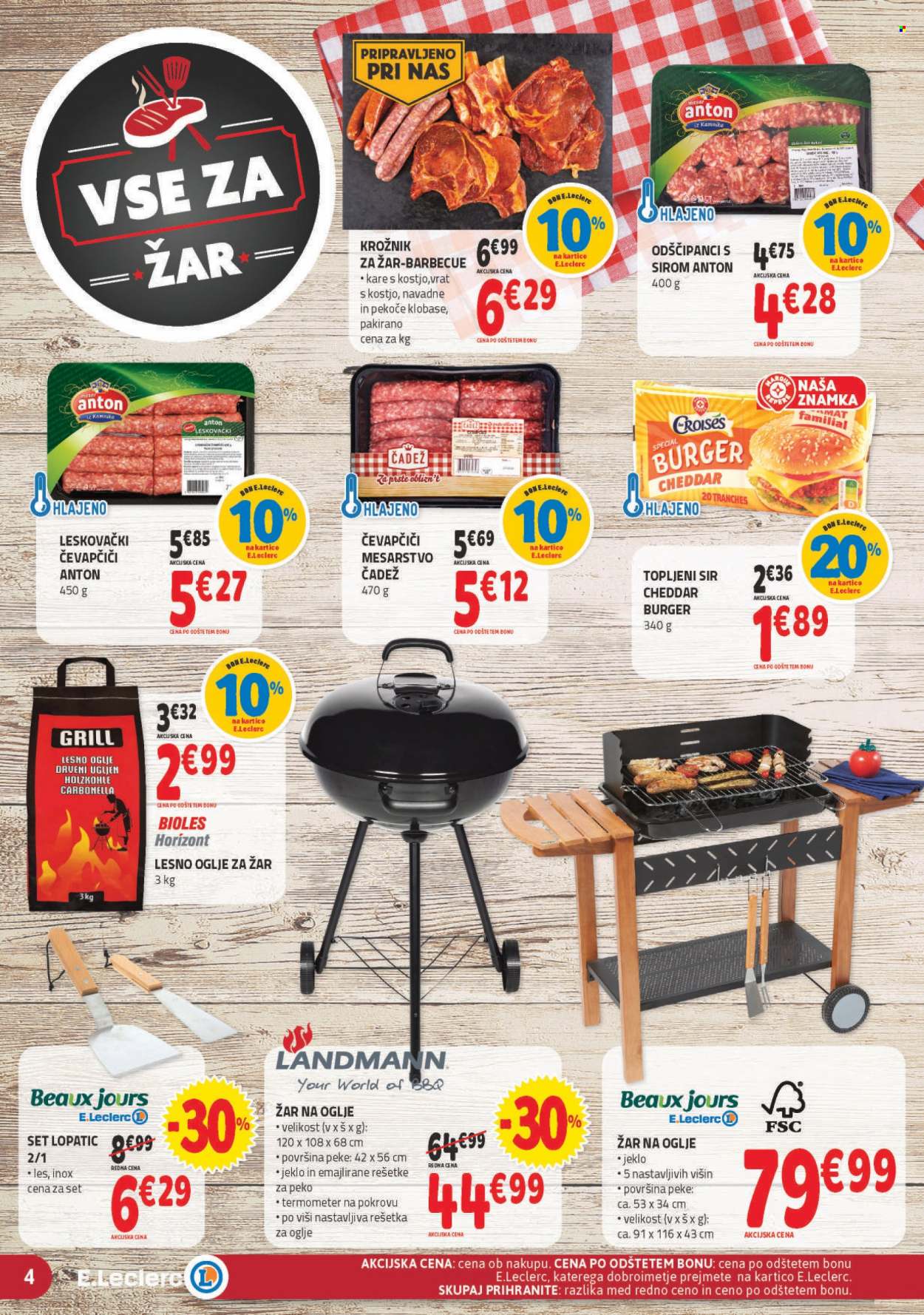 E.Leclerc katalog - 22.6.2022 - 2.7.2022. Stran 4