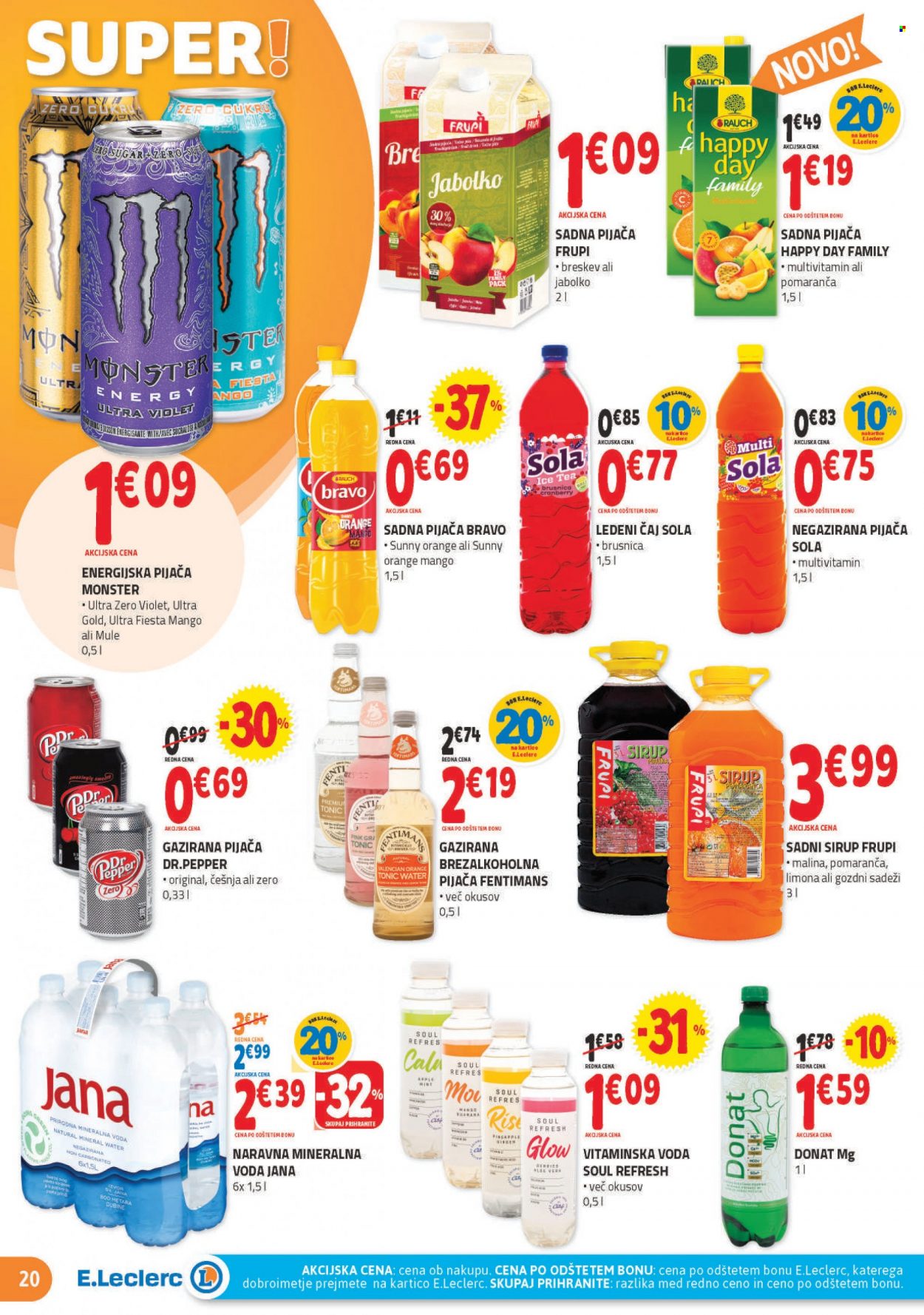 E.Leclerc katalog - 22.6.2022 - 2.7.2022. Stran 20