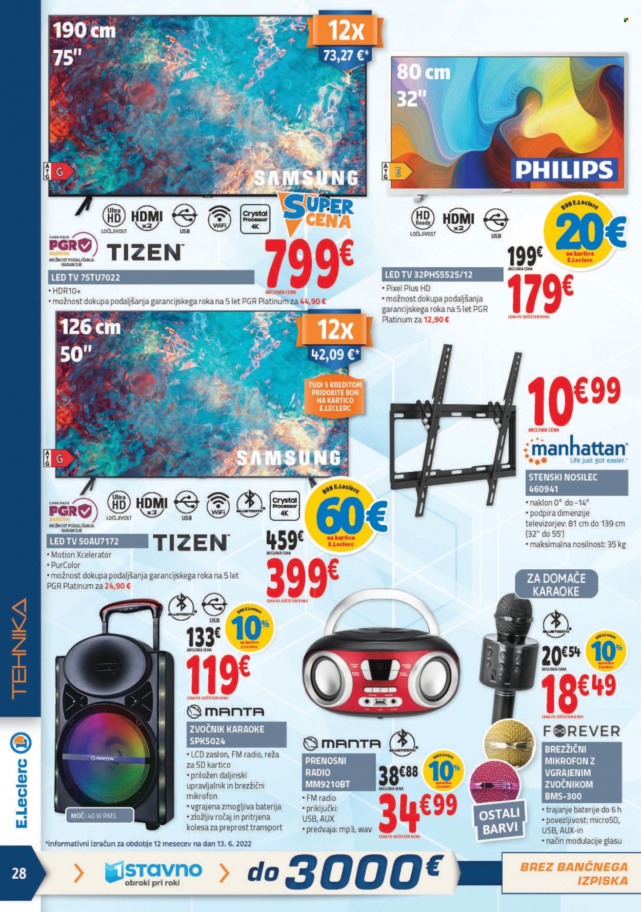 E.Leclerc katalog - 22.6.2022 - 2.7.2022. Stran 28