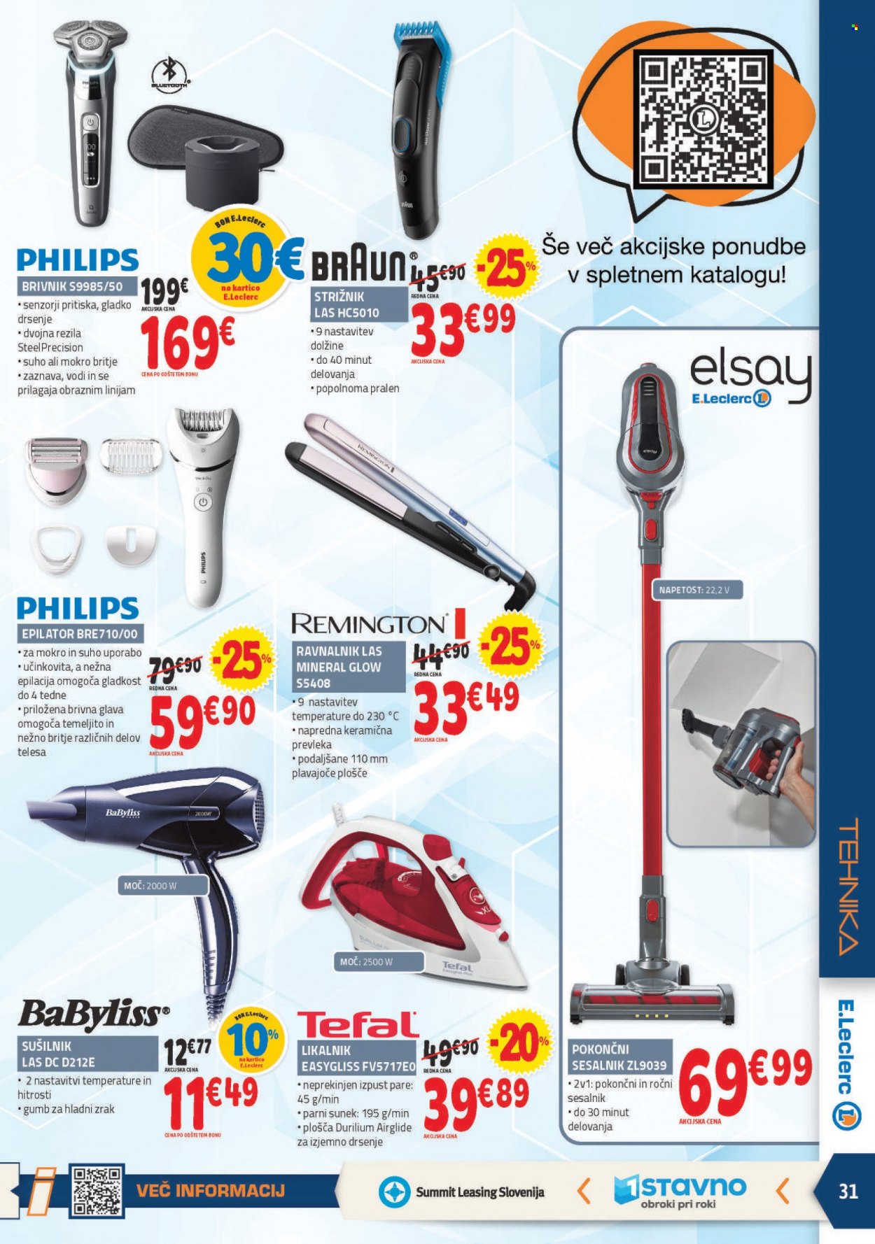 E.Leclerc katalog - 22.6.2022 - 2.7.2022. Stran 31