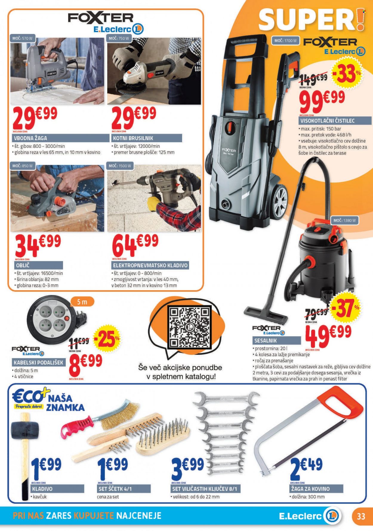 E.Leclerc katalog - 22.6.2022 - 2.7.2022. Stran 33