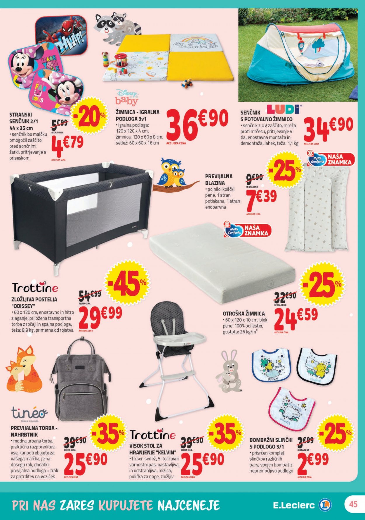 E.Leclerc katalog - 22.6.2022 - 2.7.2022. Stran 45