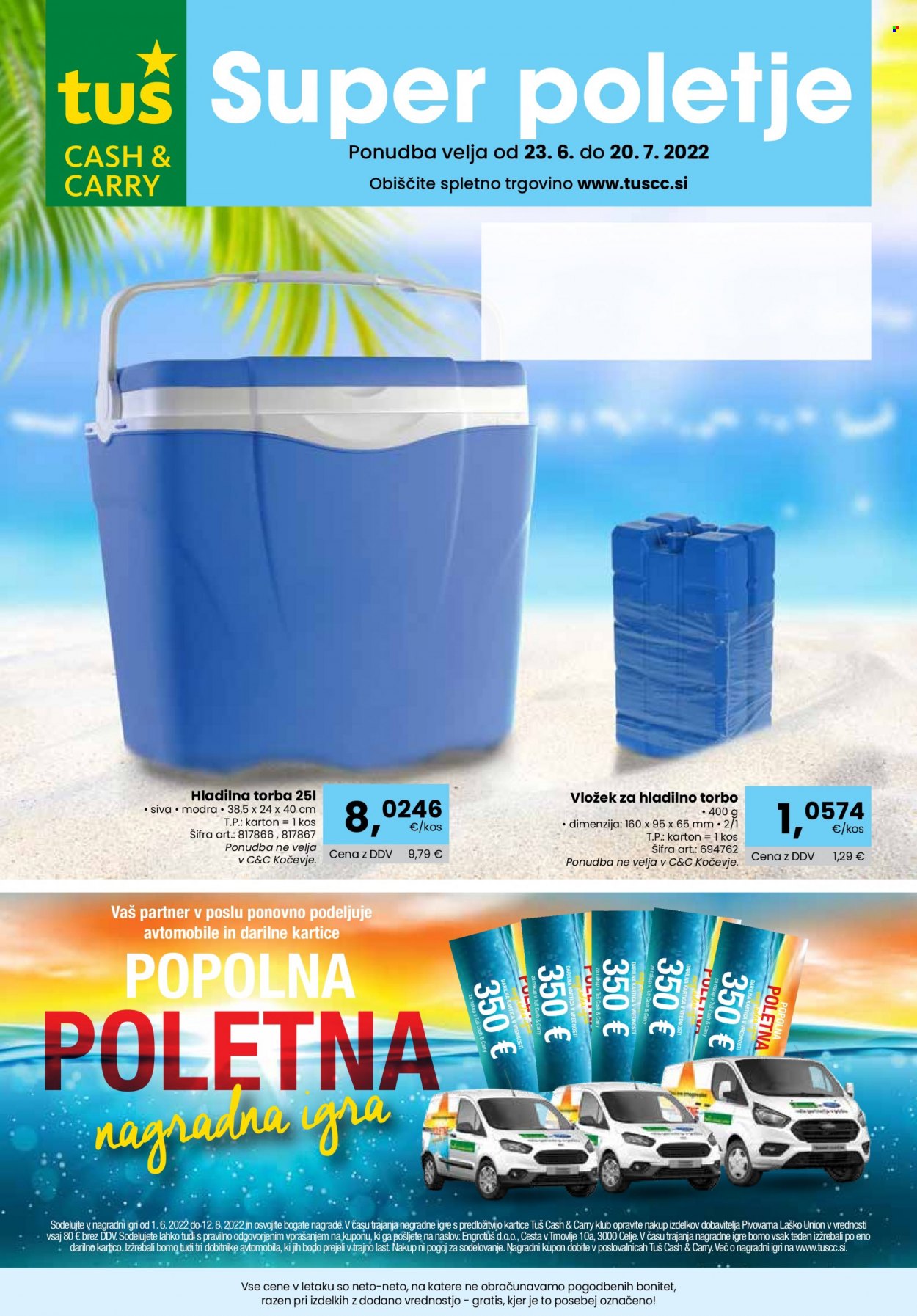 Tuš katalog - 23.6.2022 - 20.7.2022. Stran 1