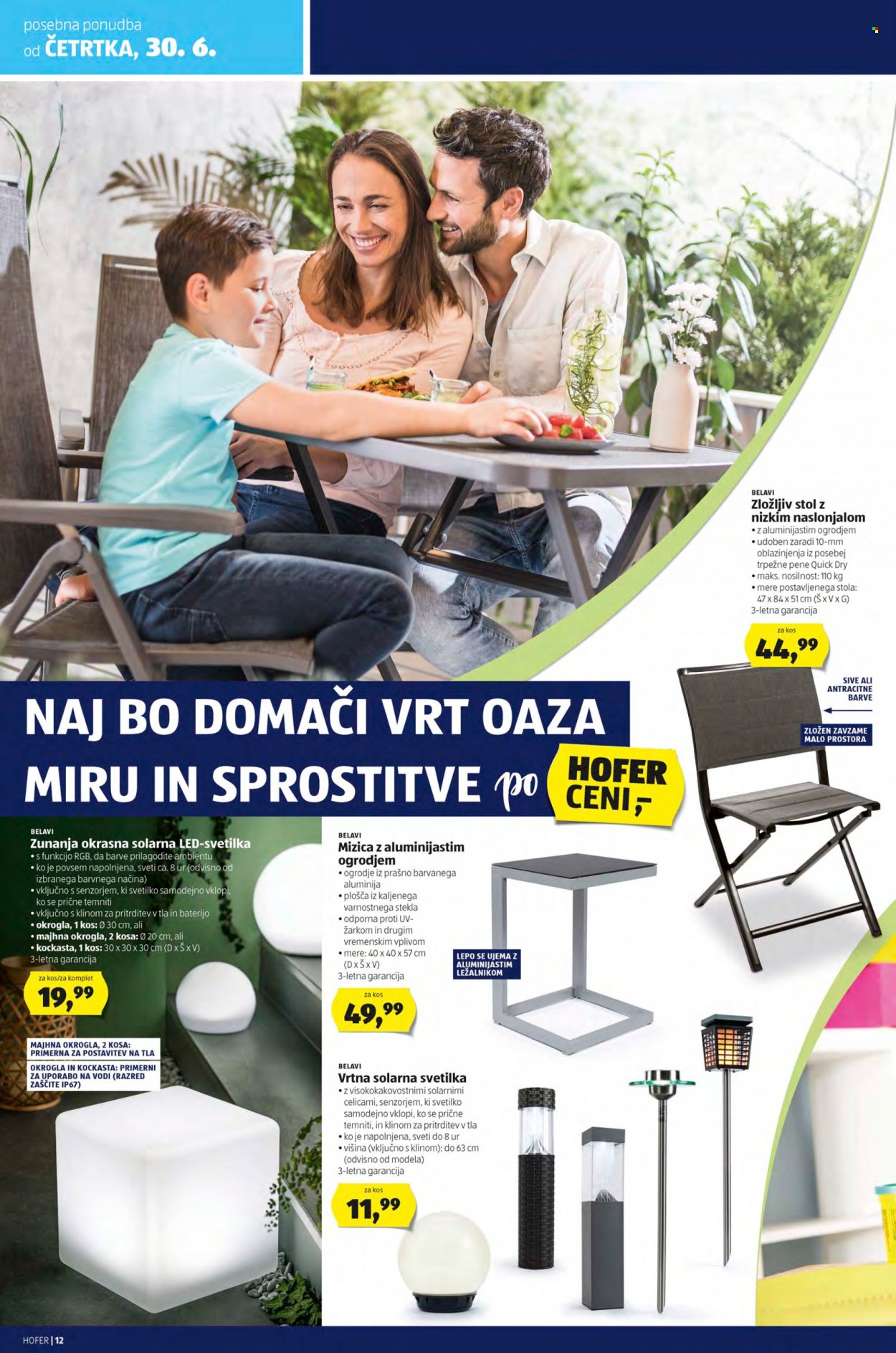 Hofer katalog - 24.6.2022 - 2.7.2022. Stran 12