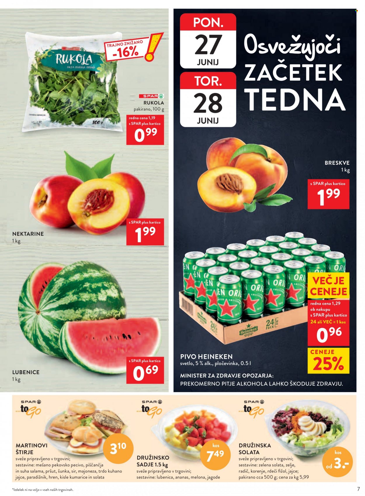 SPAR katalog - 29.6.2022 - 12.7.2022. Stran 7