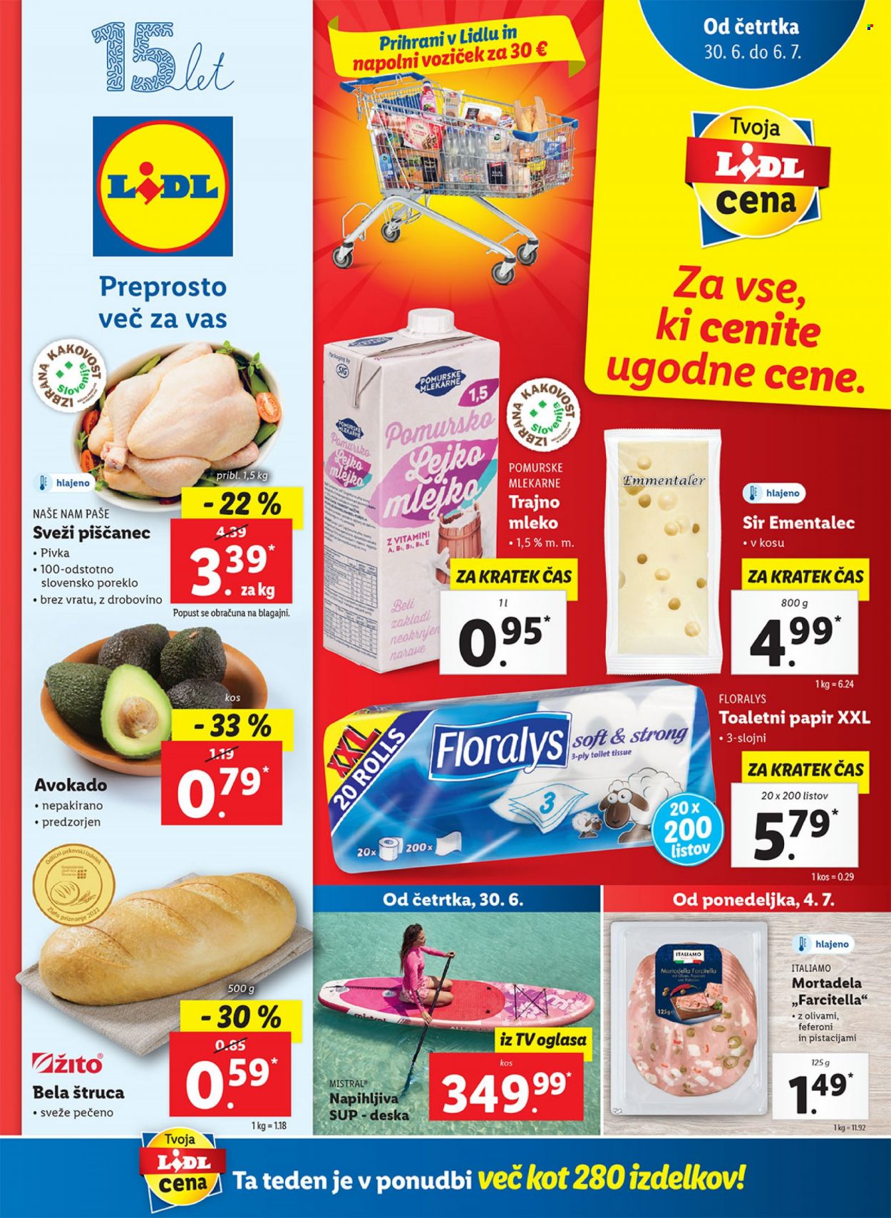 Lidl katalog - 30.6.2022 - 10.7.2022. Stran 1