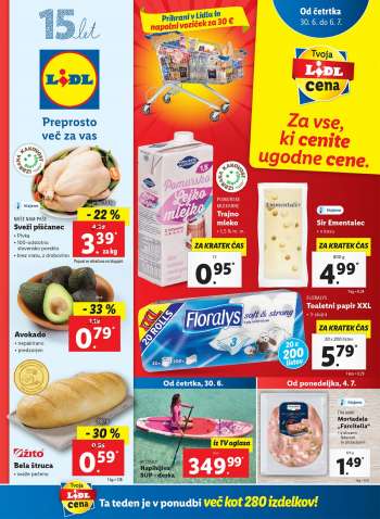 Lidl katalog - 30.06.2022 - 10.07.2022.