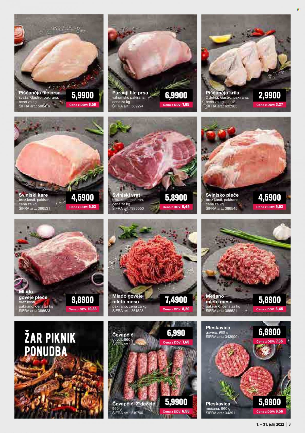 Mercator Cash & Carry katalog - 1.7.2022 - 31.7.2022. Stran 3
