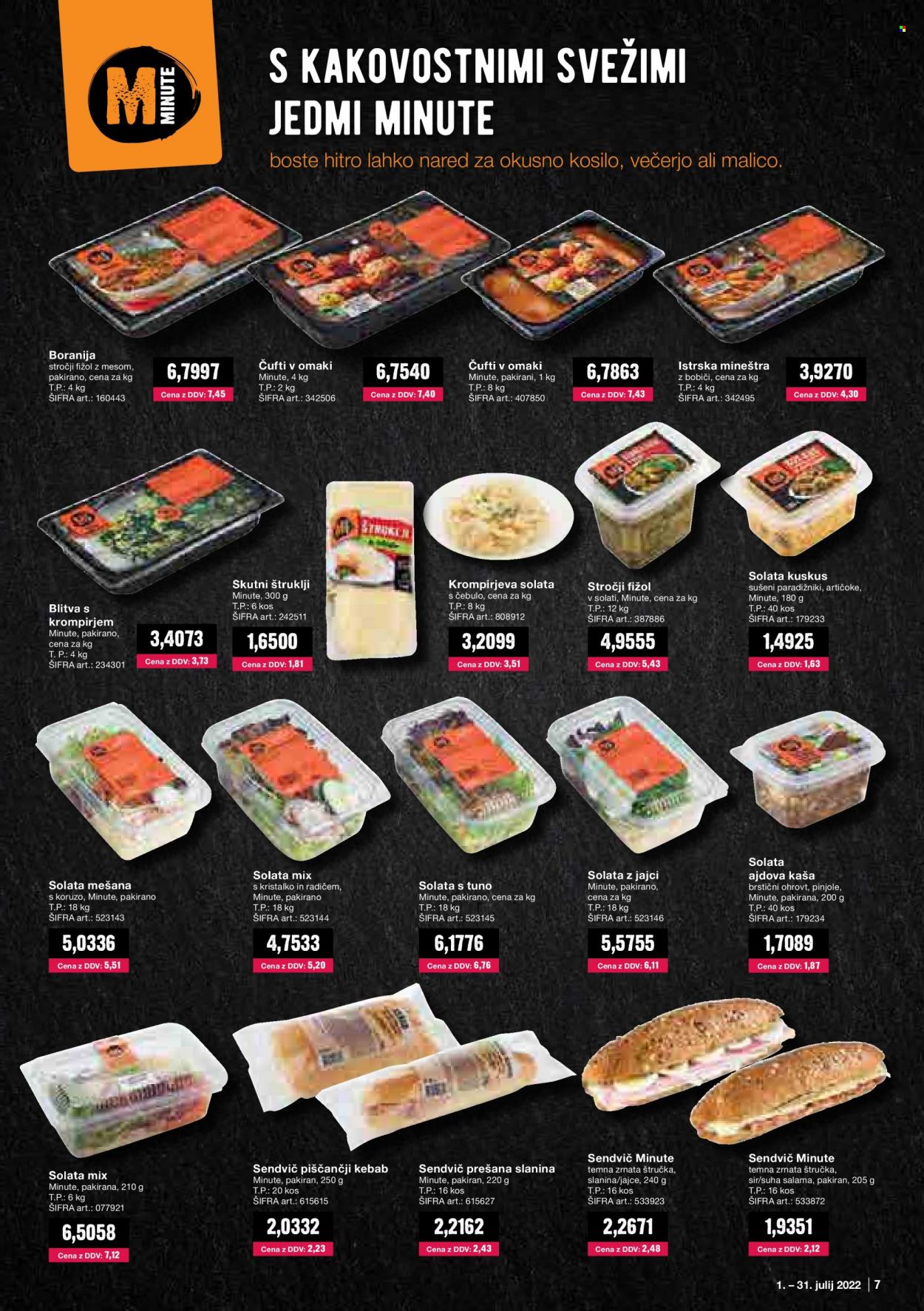 Mercator Cash & Carry katalog - 1.7.2022 - 31.7.2022. Stran 7