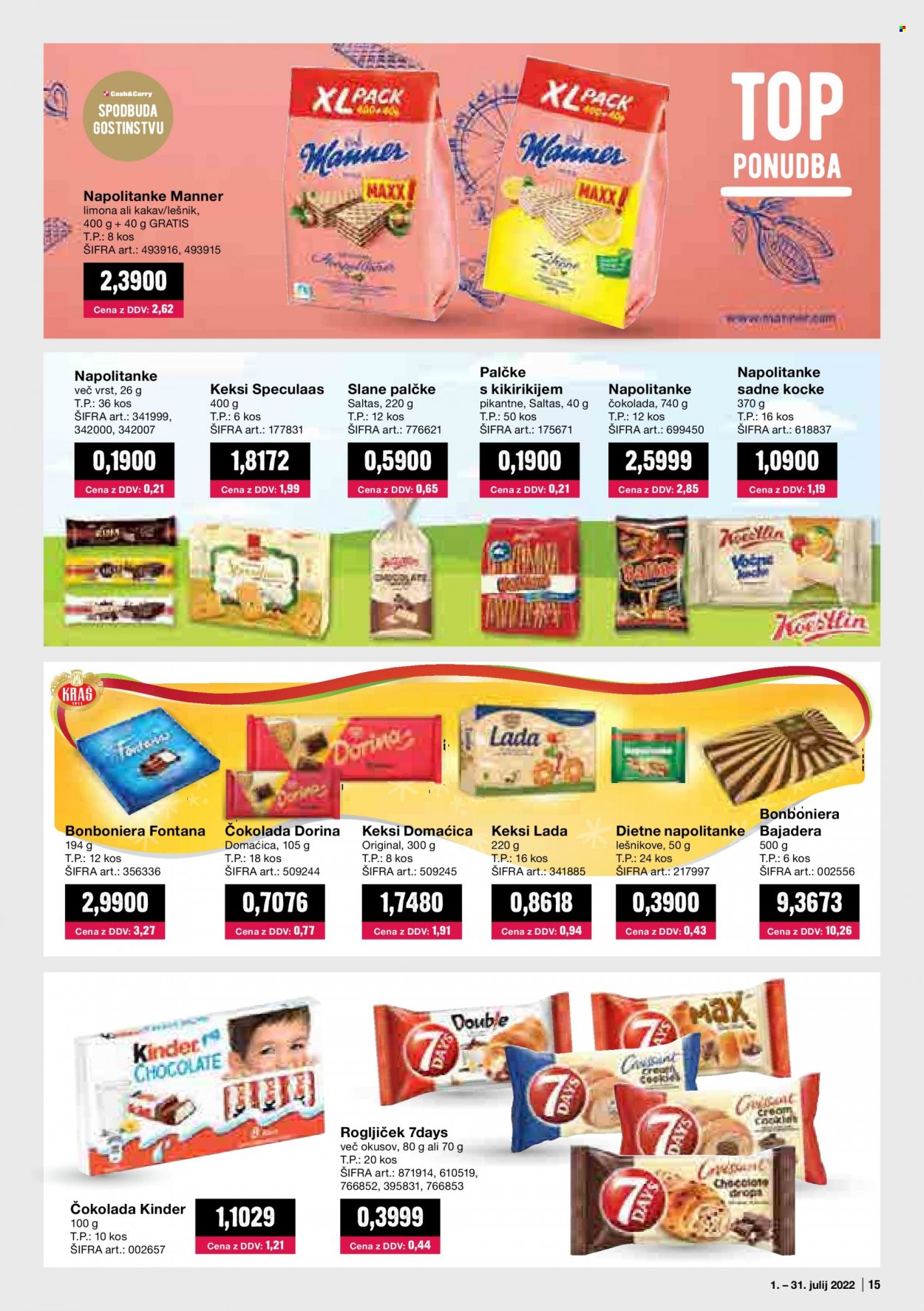 Mercator Cash & Carry katalog - 1.7.2022 - 31.7.2022. Stran 15