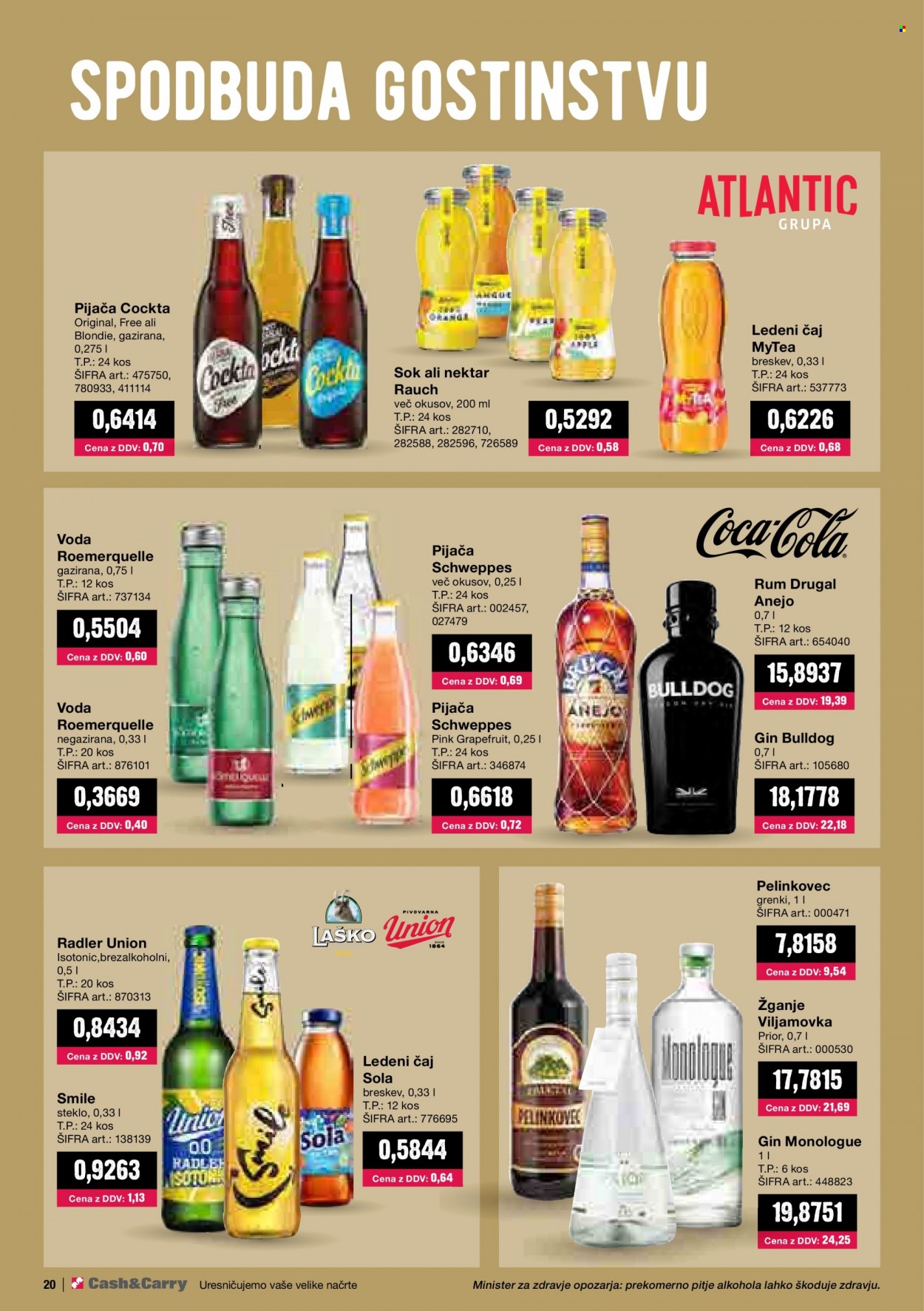 Mercator Cash & Carry katalog - 1.7.2022 - 31.7.2022. Stran 20