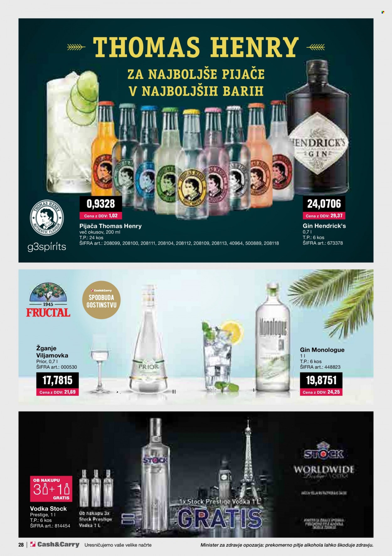 Mercator Cash & Carry katalog - 1.7.2022 - 31.7.2022. Stran 28