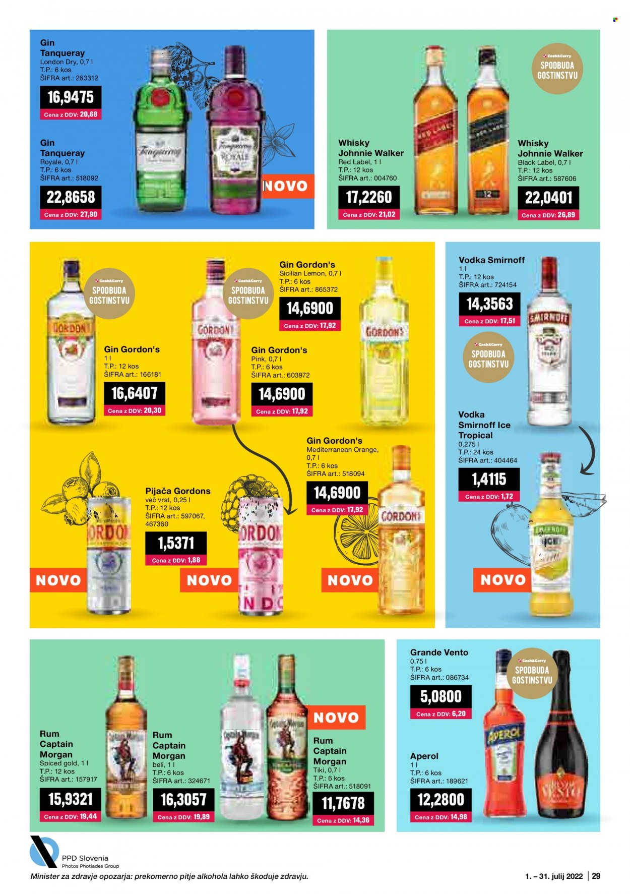 Mercator Cash & Carry katalog - 1.7.2022 - 31.7.2022. Stran 29