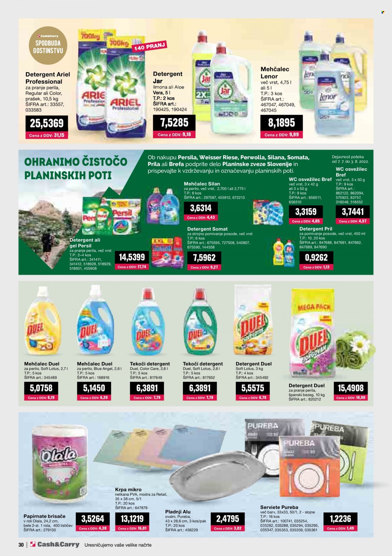 Mercator Cash & Carry katalog - 1.7.2022 - 31.7.2022. Stran 30