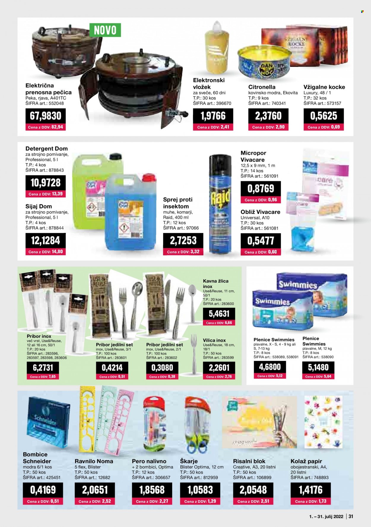 Mercator Cash & Carry katalog - 1.7.2022 - 31.7.2022. Stran 31