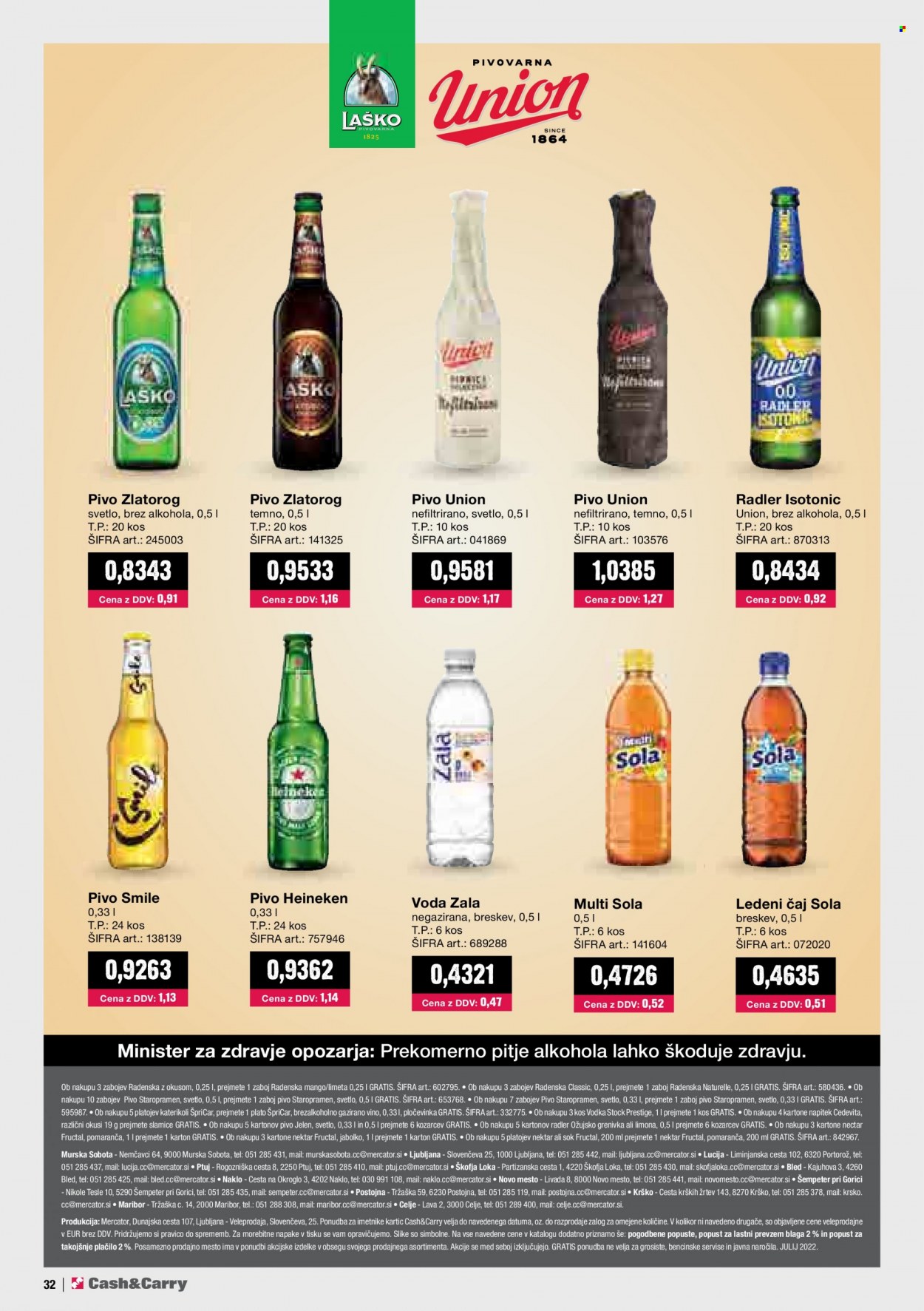 Mercator Cash & Carry katalog - 1.7.2022 - 31.7.2022. Stran 32