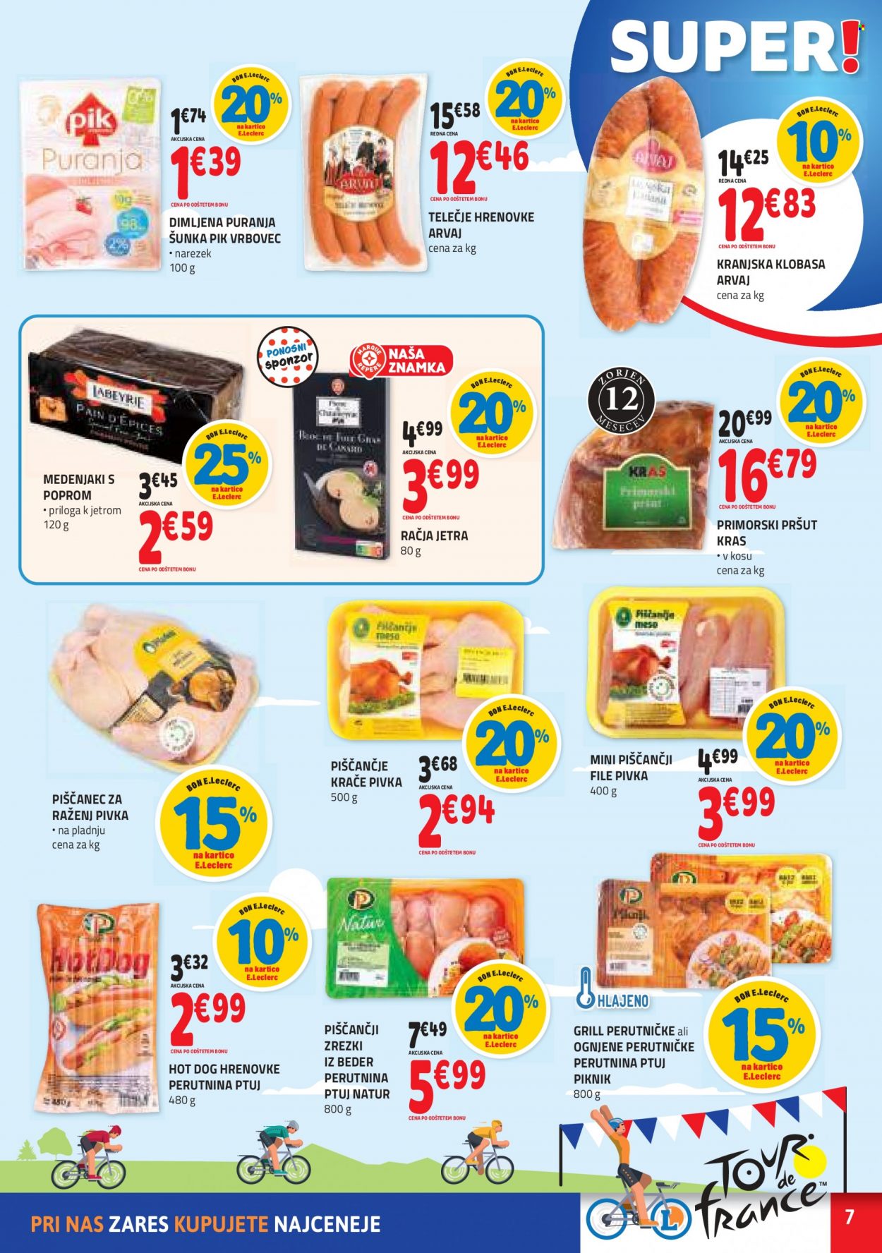 E.Leclerc katalog - 29.6.2022 - 9.7.2022. Stran 7