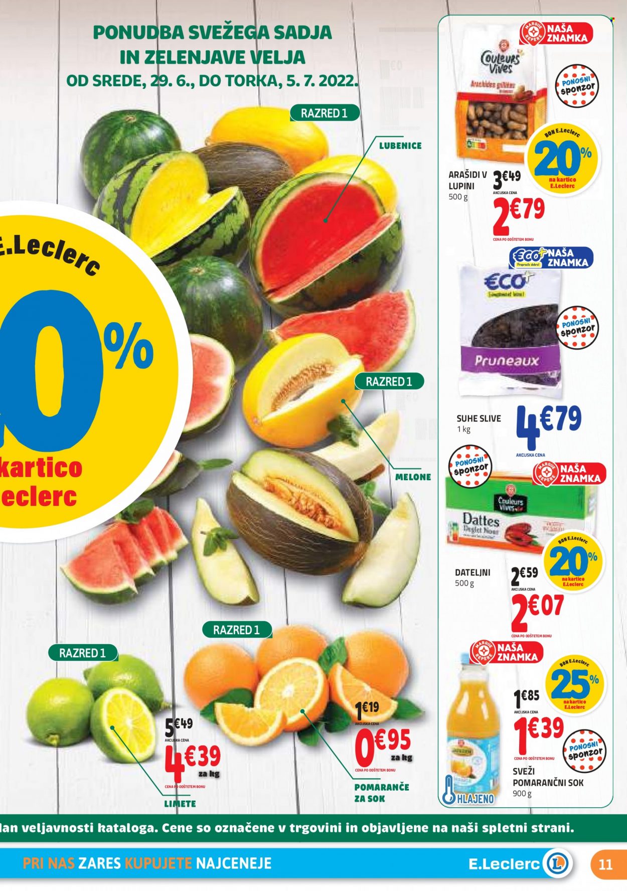 E.Leclerc katalog - 29.6.2022 - 9.7.2022. Stran 11