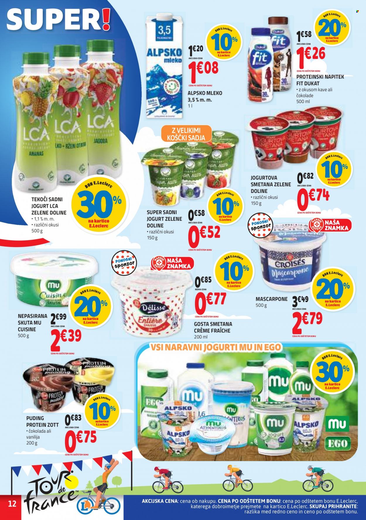 E.Leclerc katalog - 29.6.2022 - 9.7.2022. Stran 12