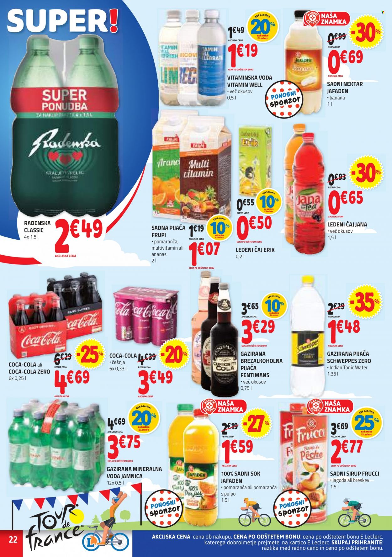 E.Leclerc katalog - 29.6.2022 - 9.7.2022. Stran 22