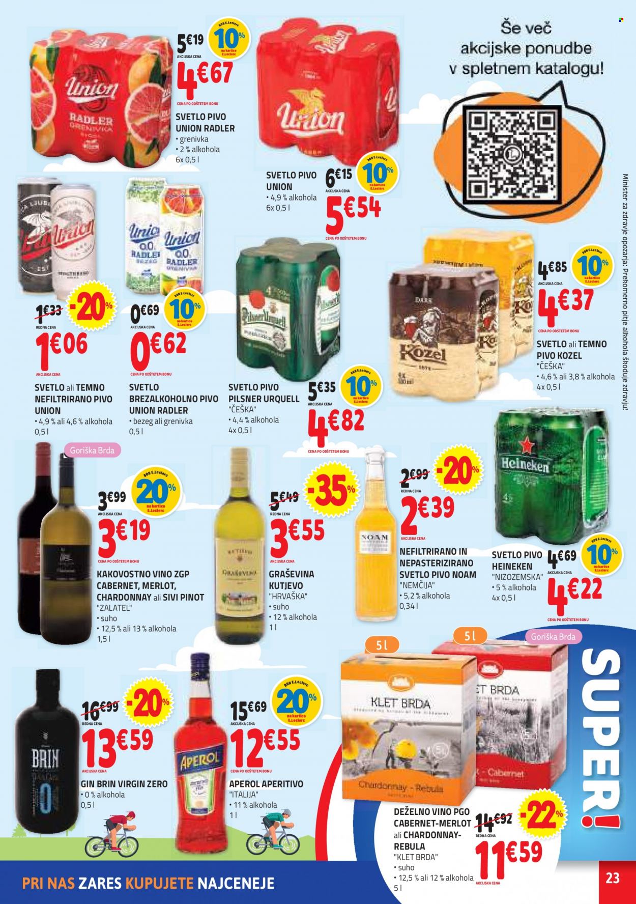 E.Leclerc katalog - 29.6.2022 - 9.7.2022. Stran 23