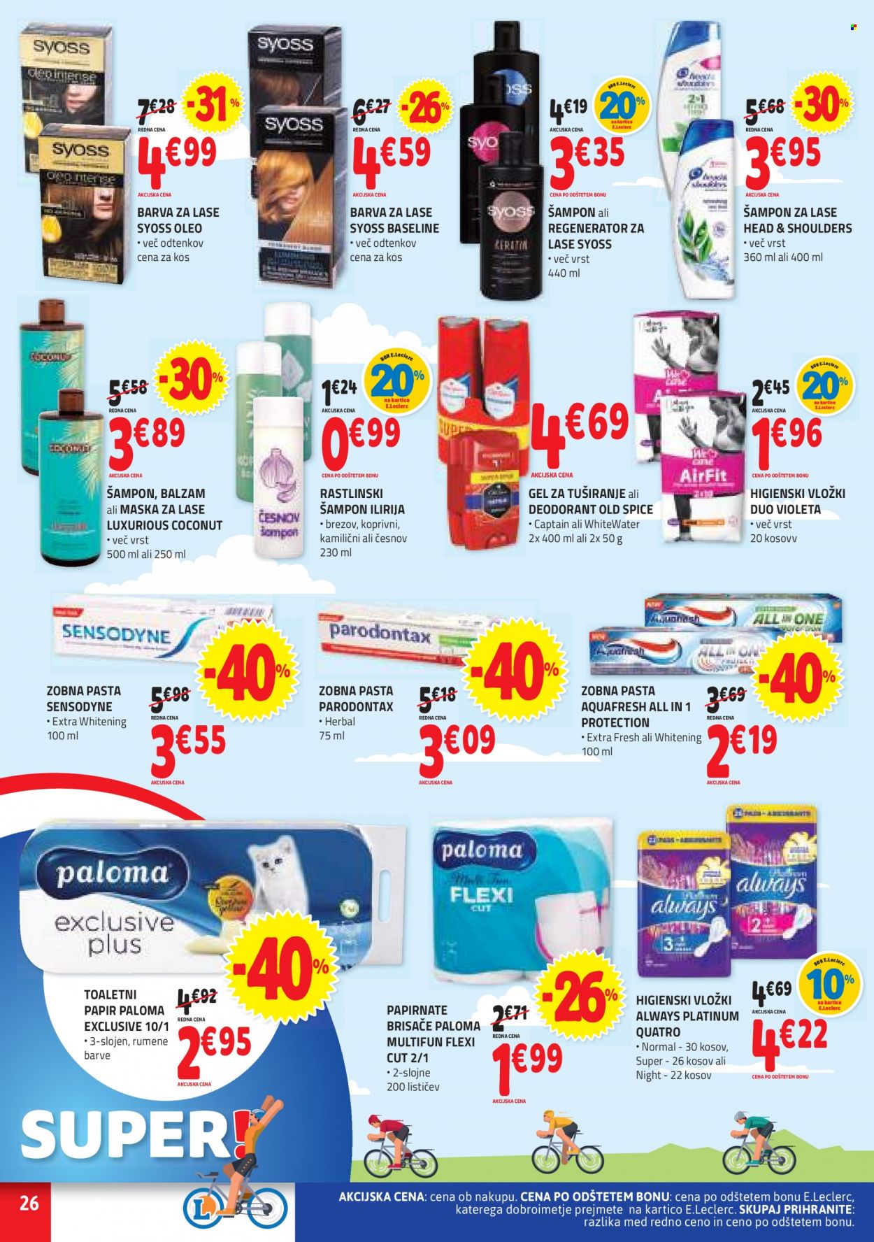 E.Leclerc katalog - 29.6.2022 - 9.7.2022. Stran 26