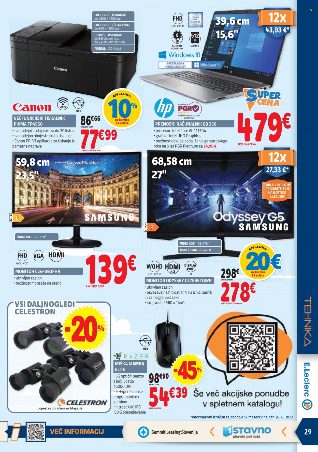 E.Leclerc katalog - 29.6.2022 - 9.7.2022. Stran 29
