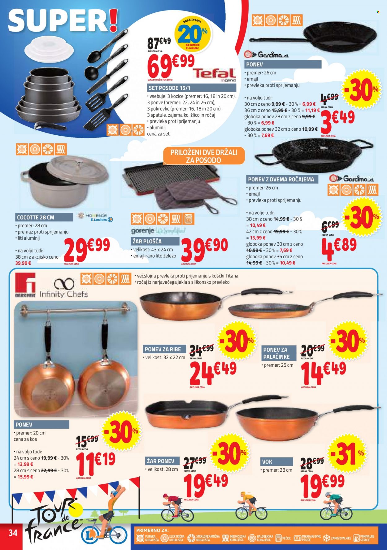 E.Leclerc katalog - 29.6.2022 - 9.7.2022. Stran 34