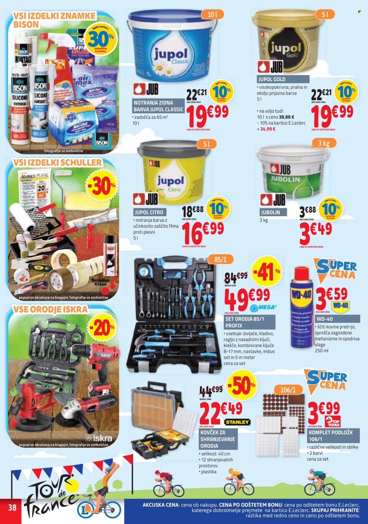 E.Leclerc katalog - 29.6.2022 - 9.7.2022. Stran 38