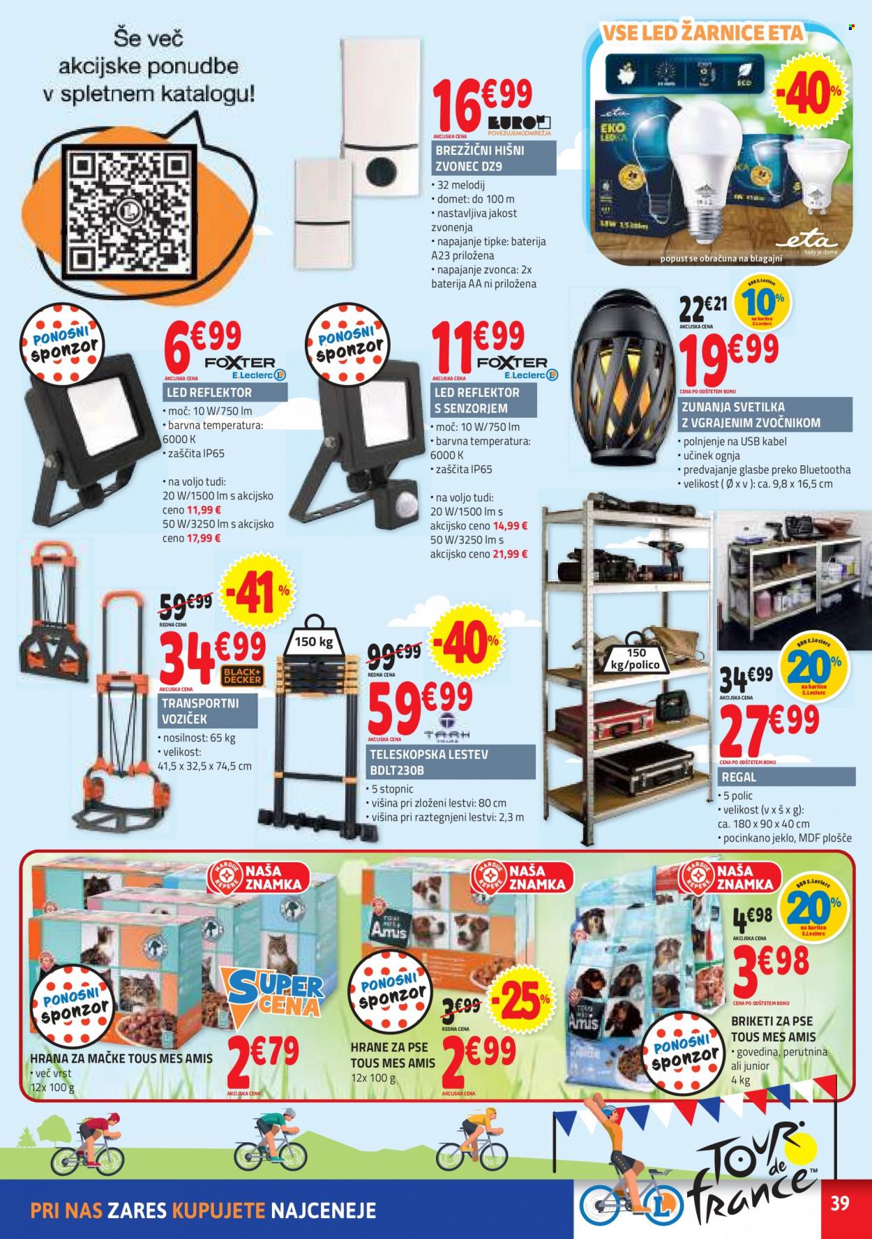 E.Leclerc katalog - 29.6.2022 - 9.7.2022. Stran 39