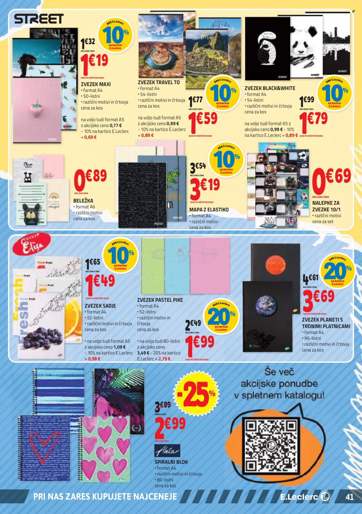 E.Leclerc katalog - 29.6.2022 - 9.7.2022. Stran 41
