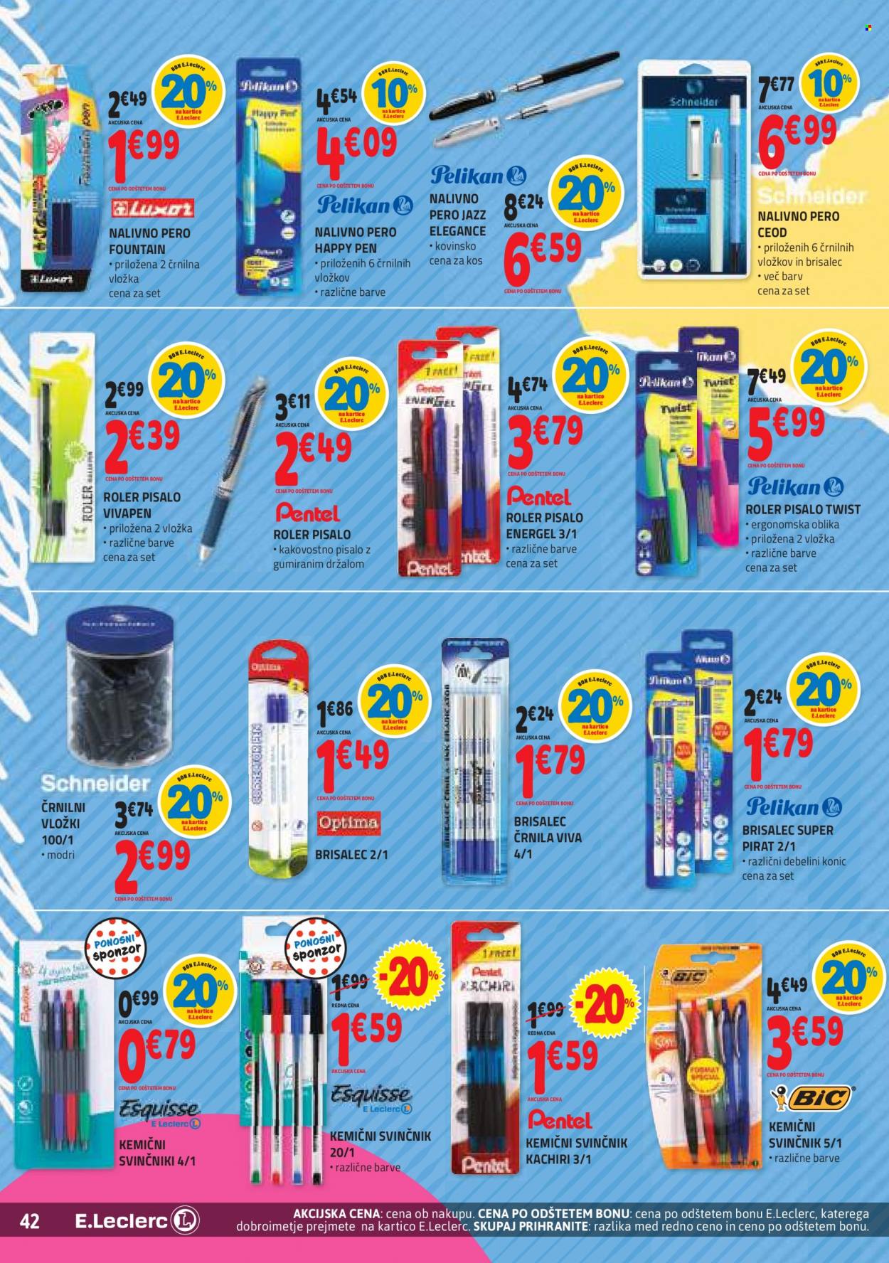 E.Leclerc katalog - 29.6.2022 - 9.7.2022. Stran 42
