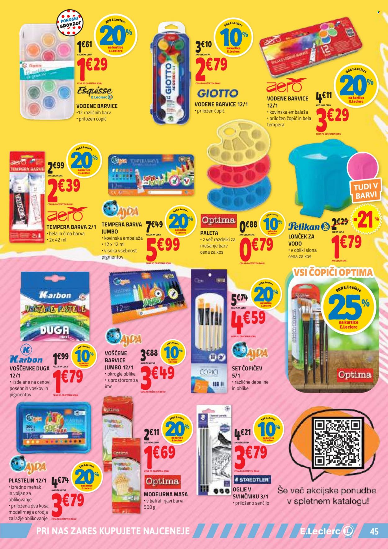 E.Leclerc katalog - 29.6.2022 - 9.7.2022. Stran 45