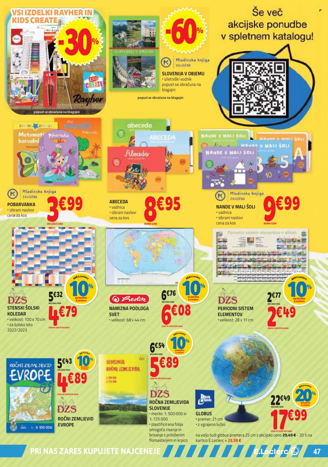 E.Leclerc katalog - 29.6.2022 - 9.7.2022. Stran 47