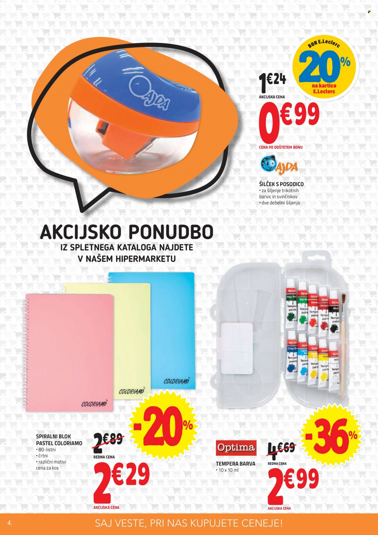 E.Leclerc katalog - 29.6.2022 - 9.7.2022. Stran 4