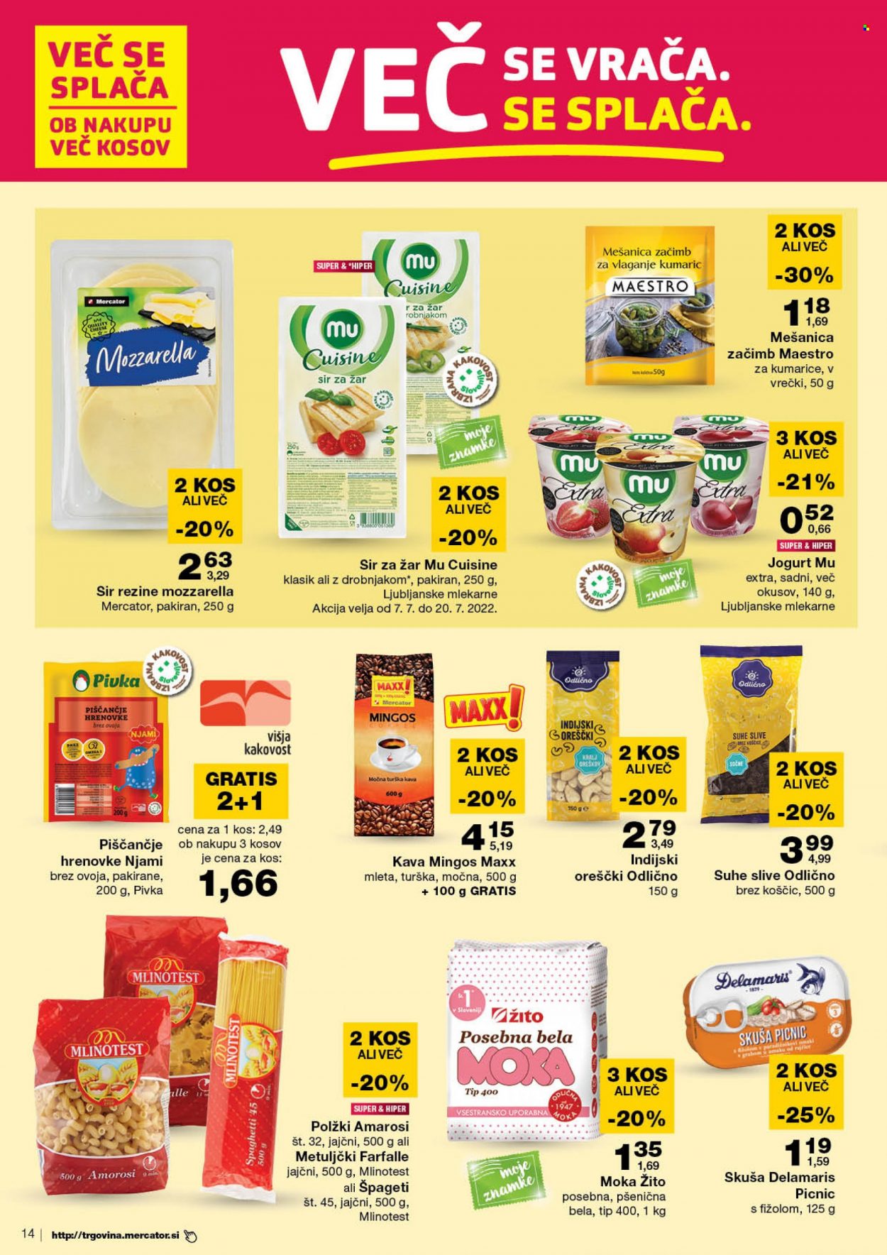 Mercator katalog - 7.7.2022 - 13.7.2022. Stran 14