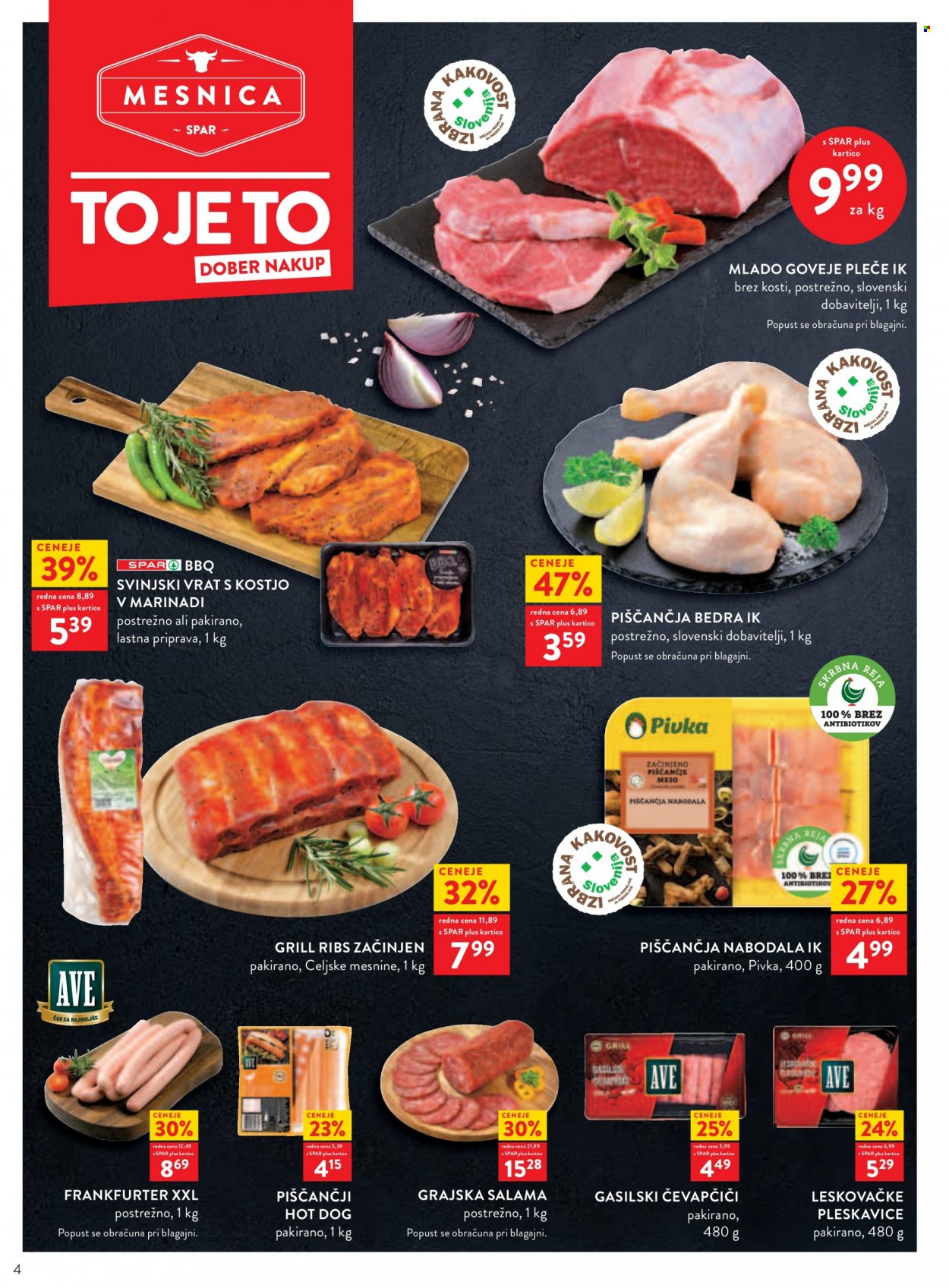 SPAR katalog - 6.7.2022 - 12.7.2022. Stran 4