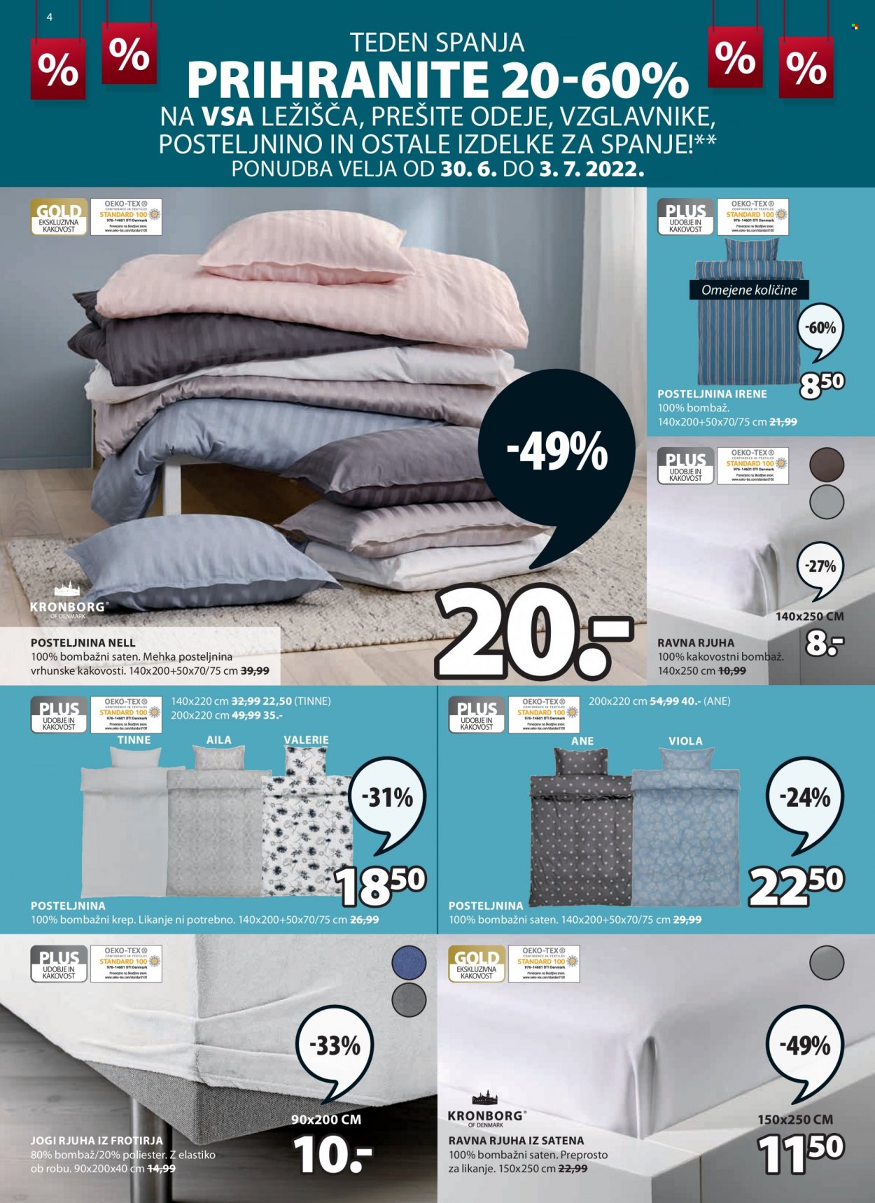 JYSK katalog - 30.6.2022 - 6.7.2022. Stran 4