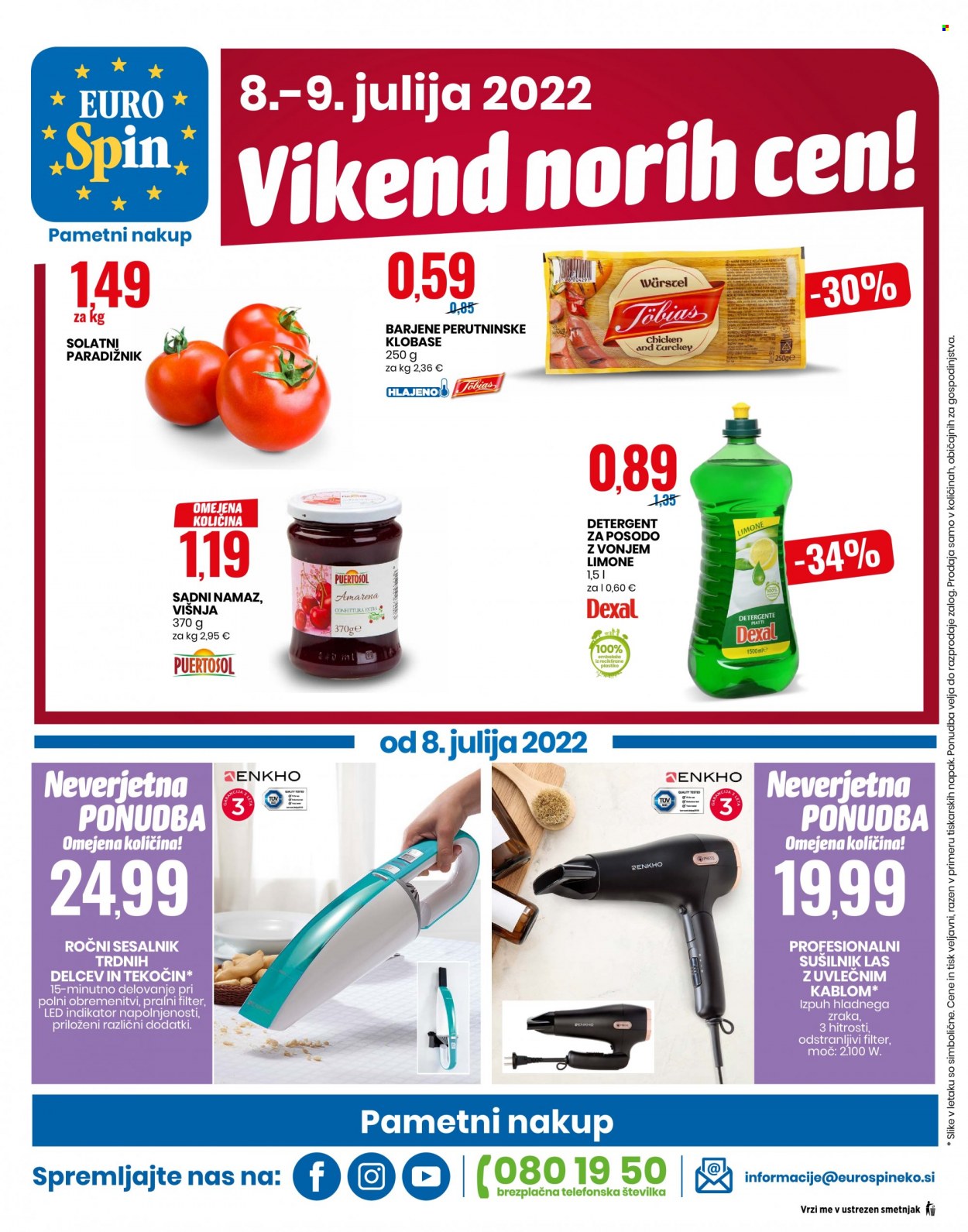 EuroSpin katalog - 7.7.2022 - 13.7.2022. Stran 12