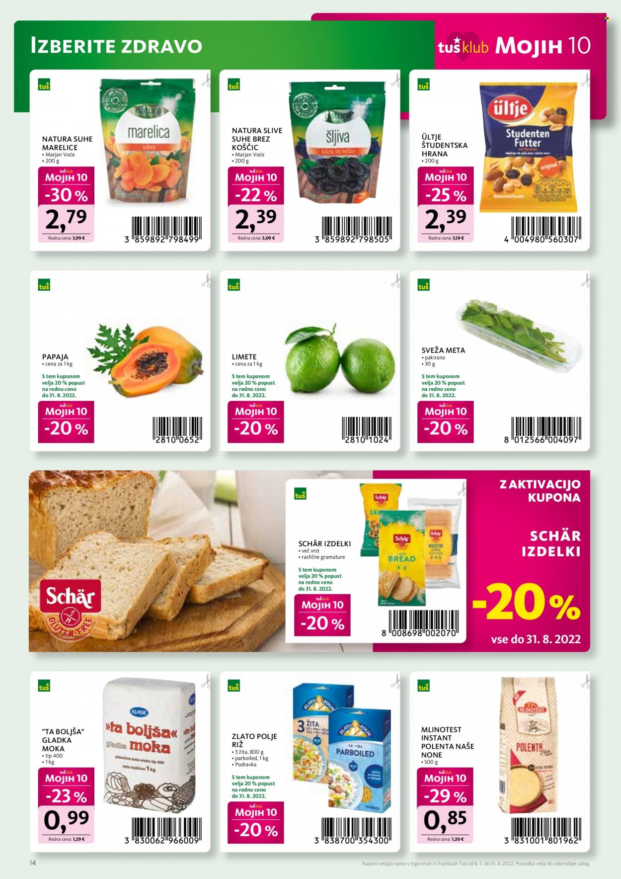 Tuš katalog - 8.7.2022 - 31.8.2022. Stran 14