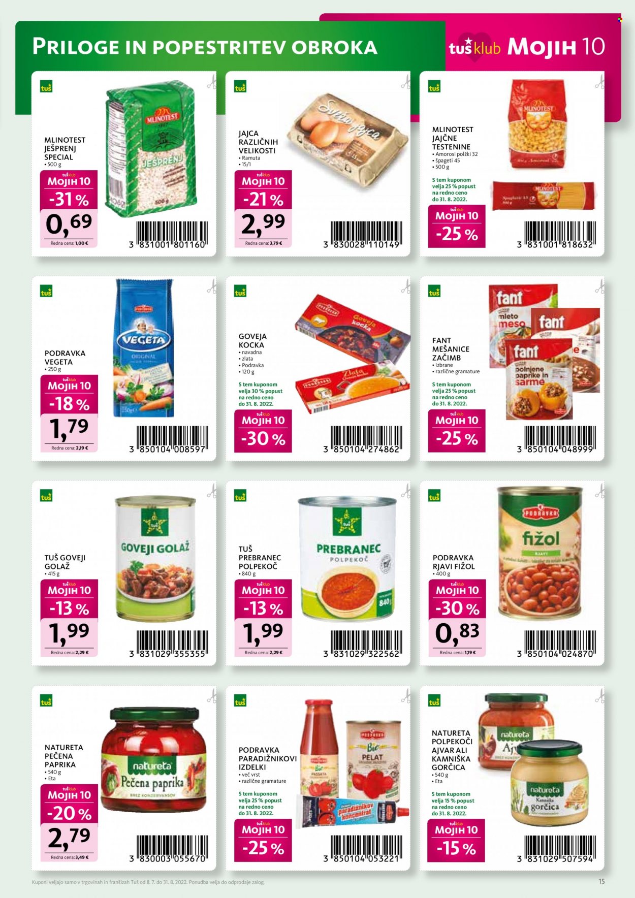 Tuš katalog - 8.7.2022 - 31.8.2022. Stran 15
