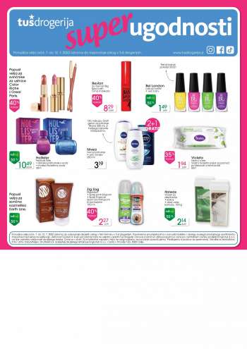 Tuš Drogeria katalog - 06.07.2022 - 12.07.2022.