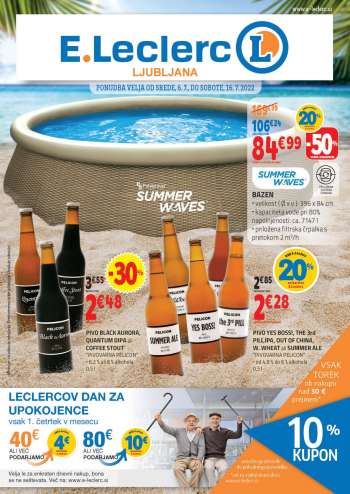 E.Leclerc katalog - 06.07.2022 - 16.07.2022.