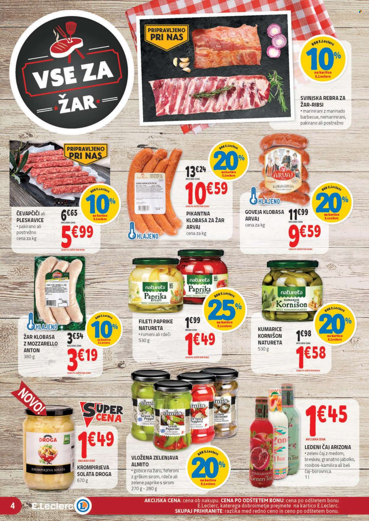 E.Leclerc katalog - 6.7.2022 - 16.7.2022. Stran 4