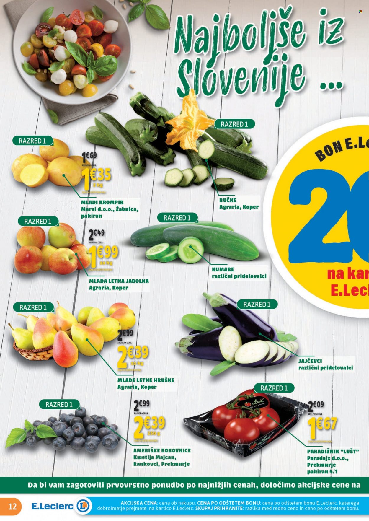 E.Leclerc katalog - 6.7.2022 - 16.7.2022. Stran 12