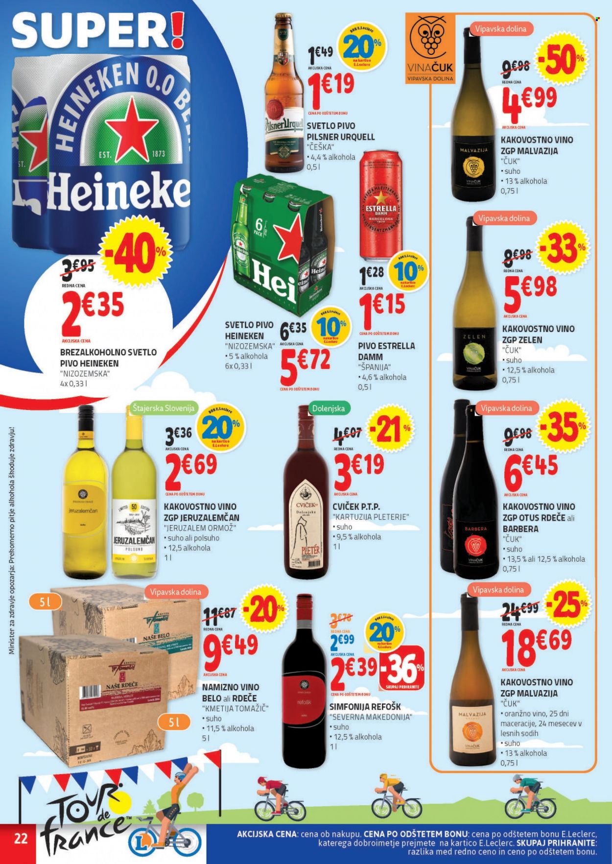 E.Leclerc katalog - 6.7.2022 - 16.7.2022. Stran 22