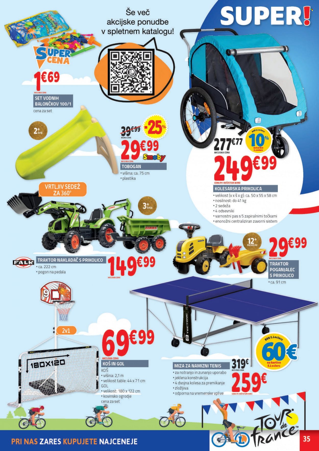 E.Leclerc katalog - 6.7.2022 - 16.7.2022. Stran 35